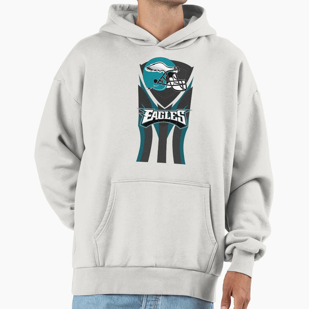 3D Eagle Football Team Fans 3D Hoodie - Novelty Apparel Men Women - T-Shirt, Sweatshirt, Hoodie