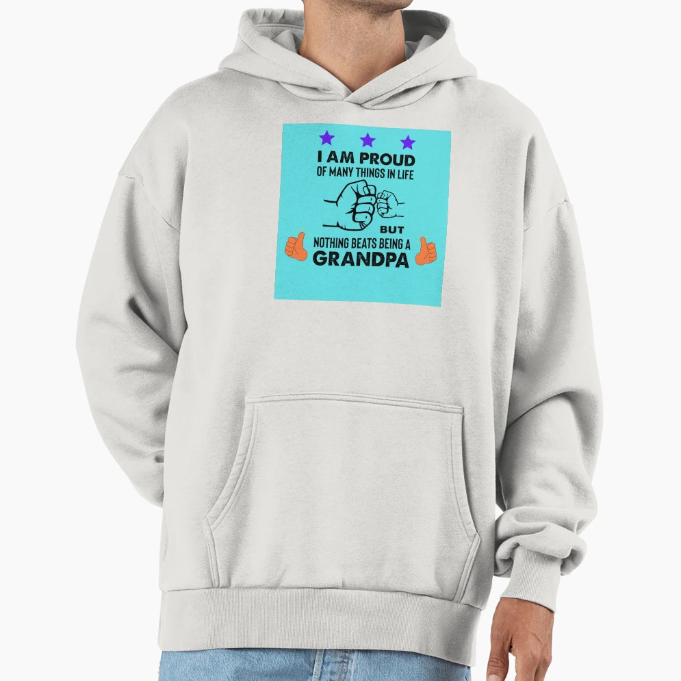Stylish Grandfather Hoodie - Casual Everyday Wear Men Women - T-Shirt, Sweatshirt, Hoodie