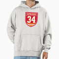 Miikka Kiprusoff Calgary 34 Emblem Hoodie - Unique Graphic Men Women - T-Shirt, Sweatshirt, Hoodie