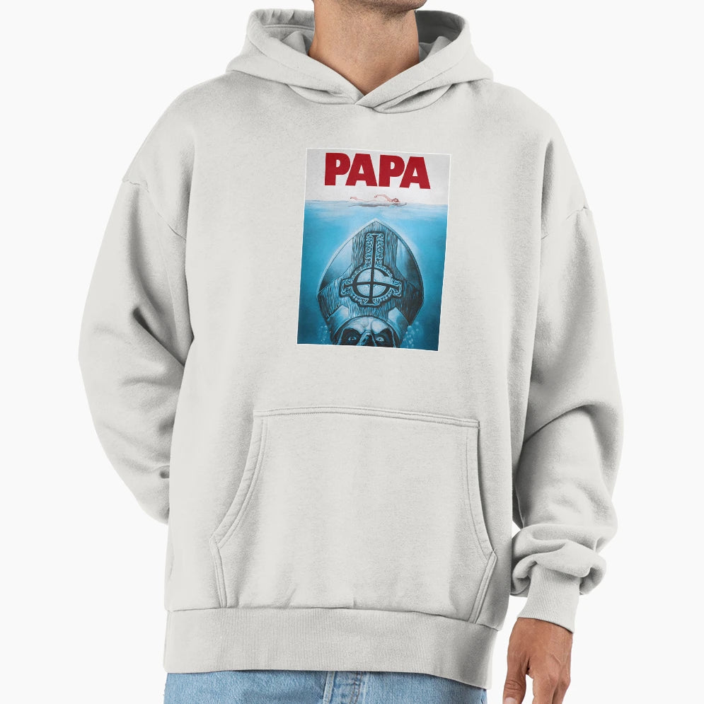 Ghost Papa Hoodie - Casual Everyday Wear for Adults - T-Shirt, Sweatshirt, Hoodie