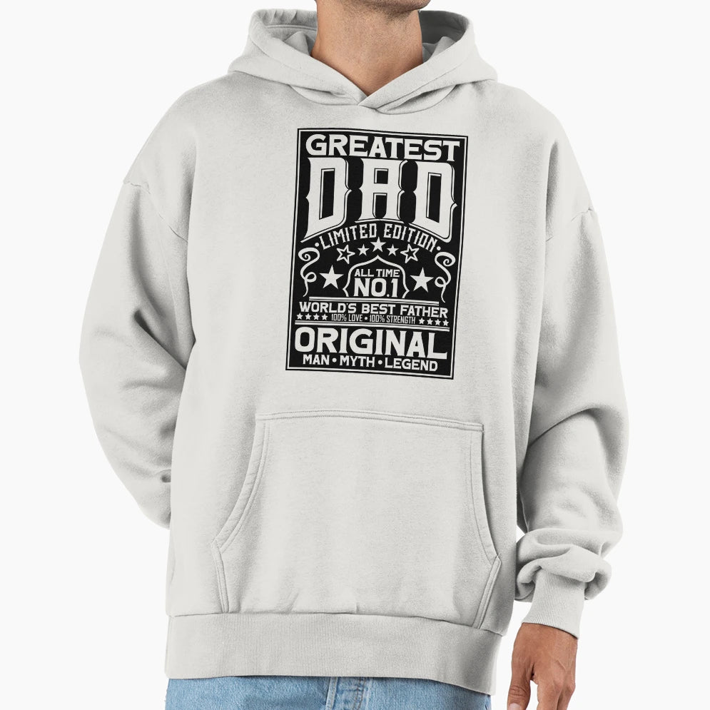 Greatest Dad Hoodie - Trendy Graphic Unisex - T-Shirt, Sweatshirt, Hoodie