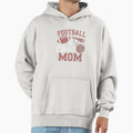 Loud Proud Football And Cheer Mom Hoodie - Casual Everyday Wear Unisex - T-Shirt, Sweatshirt, Hoodie