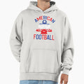 American Football Hoodie - Aesthetic Graphic Unisex - T-Shirt, Sweatshirt, Hoodie