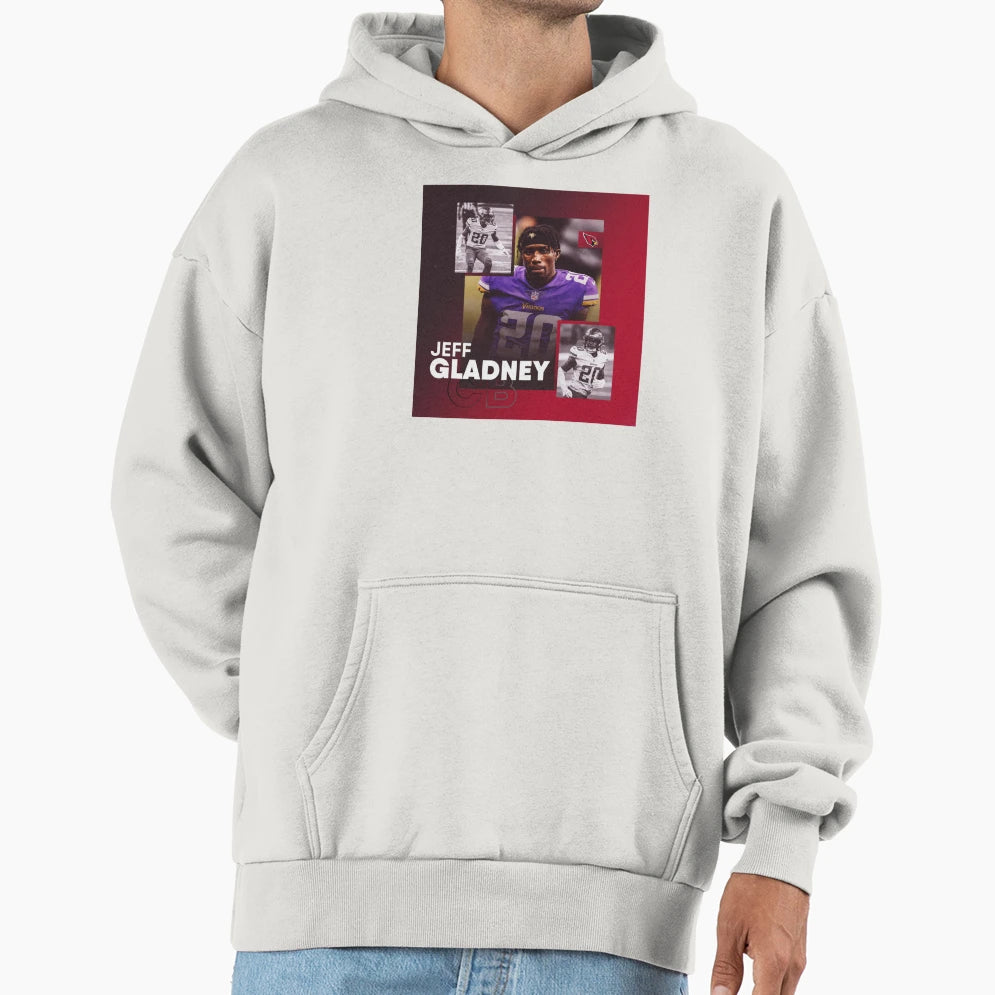 Jeff Gladney Hoodie - Unique Graphic Unisex - T-Shirt, Sweatshirt, Hoodie