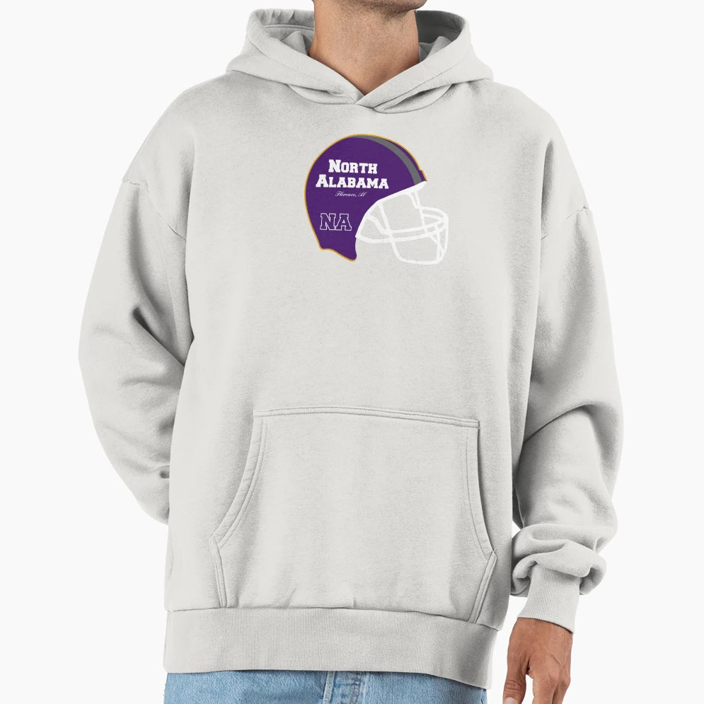 Florence Alabama Al Football Helmet Hoodie - Casual Everyday Wear Unisex - T-Shirt, Sweatshirt, Hoodie