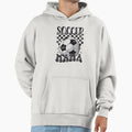 Soccer Mama Glitter Hoodie - Trendy Graphic Men Women - T-Shirt, Sweatshirt, Hoodie