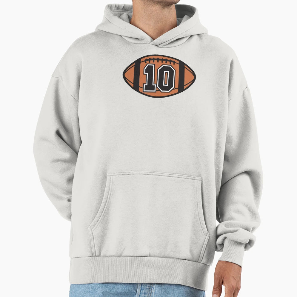 Football 010 Hoodie - Trendy Graphic Unisex - T-Shirt, Sweatshirt, Hoodie