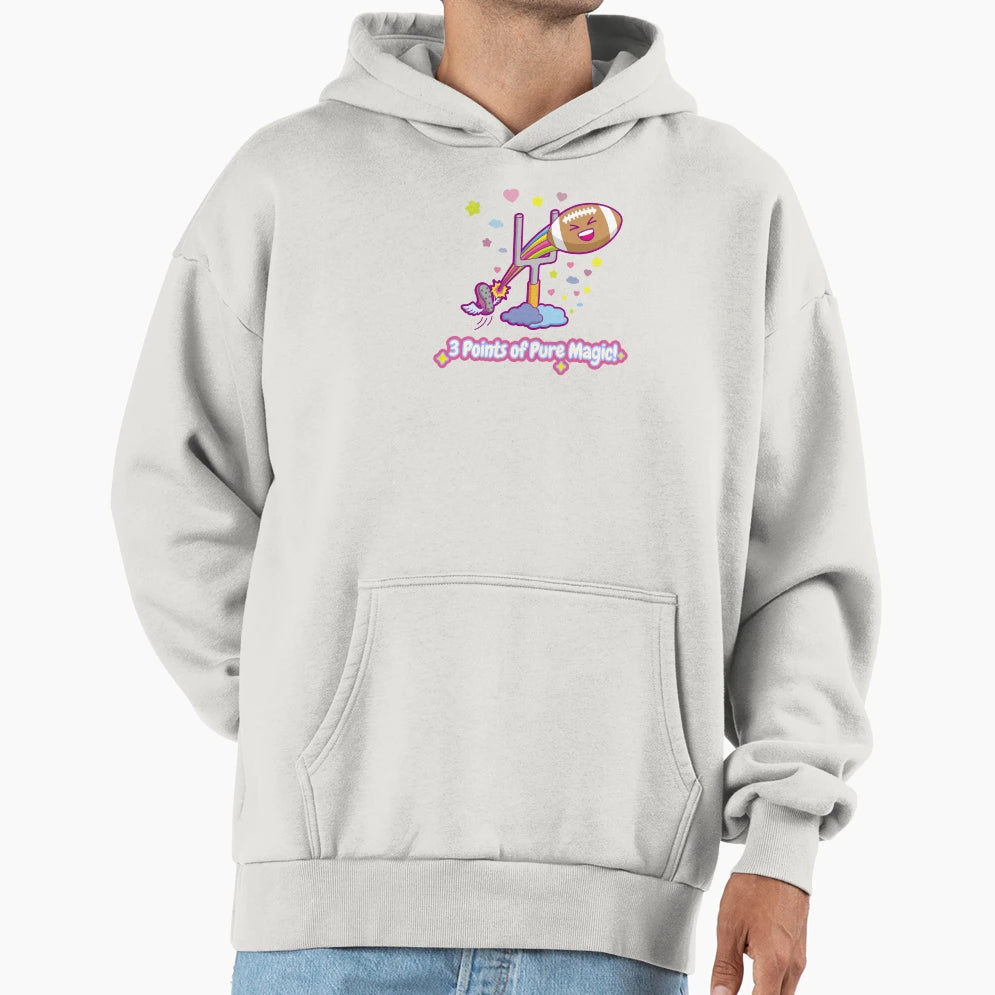 3 Points Pure Magic American Football Hoodie - Custom Art Print Men Women - T-Shirt, Sweatshirt, Hoodie
