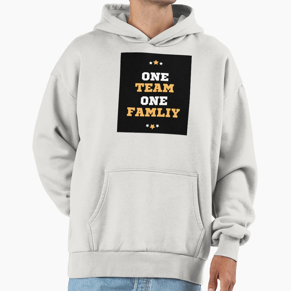 One Team One Famliy Gift Family Gift Hoodie - Custom Art Print Men Women - T-Shirt, Sweatshirt, Hoodie