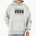 Happy New Year 2026 Hoodie - Custom Art Print Unisex - T-Shirt, Sweatshirt, Hoodie