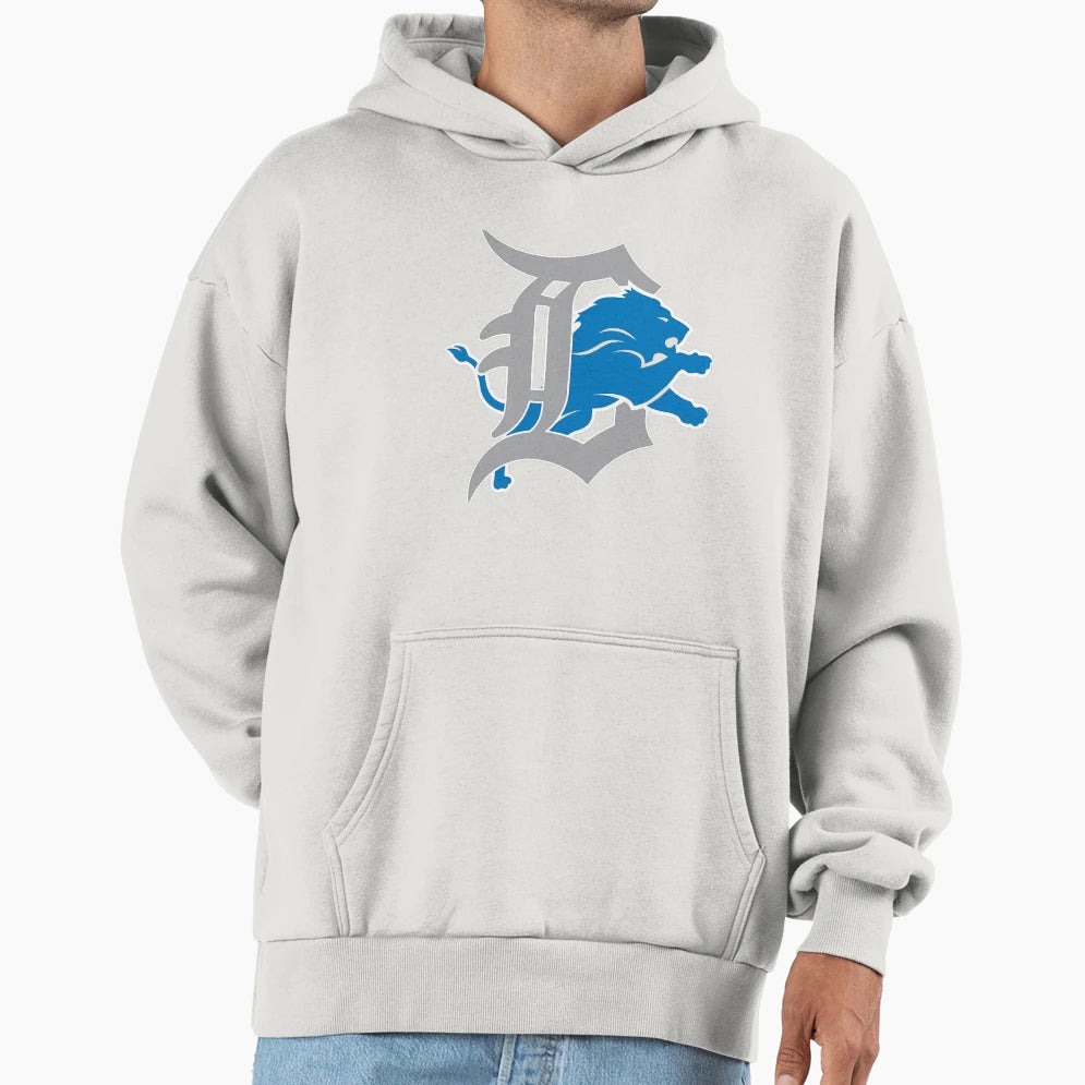 Football Detroit Lions Hoodie - Custom Art Print Unisex - T-Shirt, Sweatshirt, Hoodie