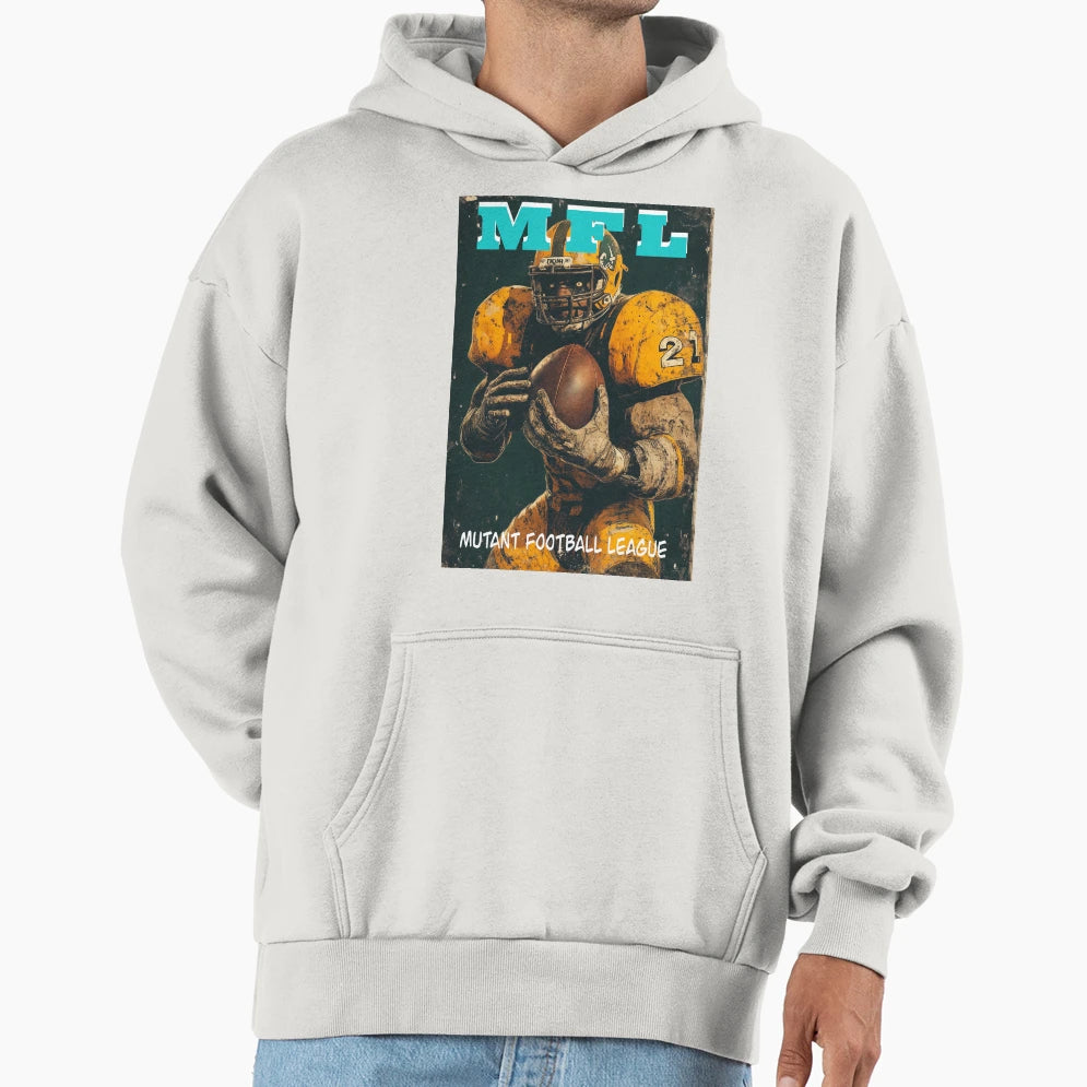 Mutant Football League Hoodie - Custom Art Print Men Women - T-Shirt, Sweatshirt, Hoodie
