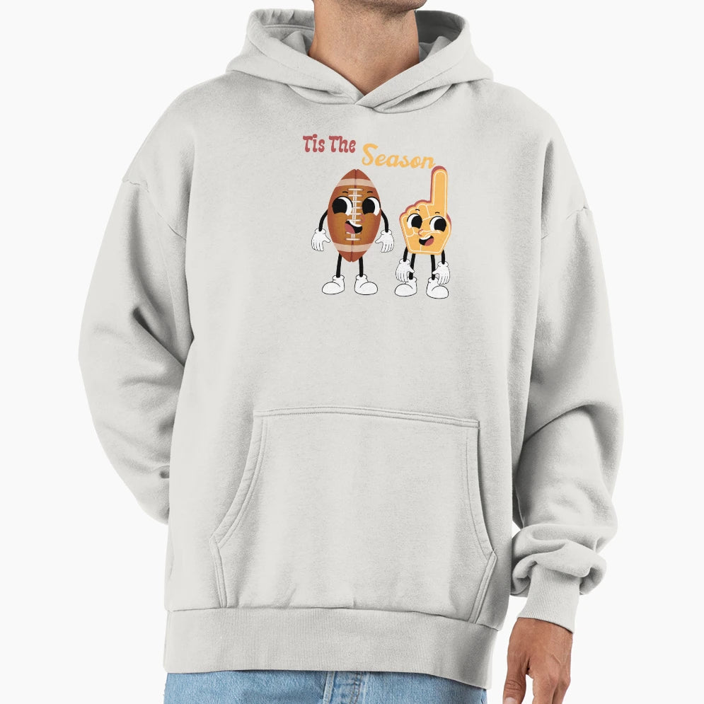 Tis Football Season Hoodie - Custom Art Print Men Women - T-Shirt, Sweatshirt, Hoodie