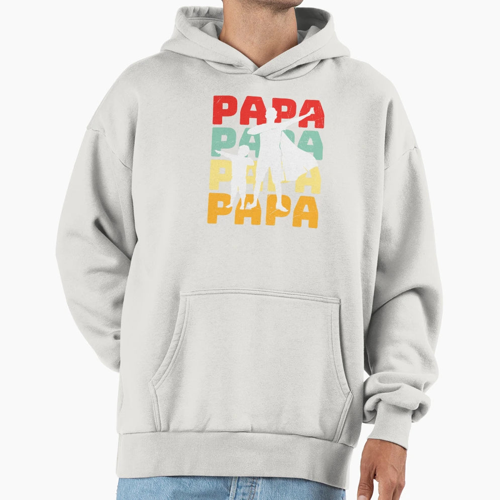 Pappa Love Father Daughter I Love You Hoodie - Novelty Apparel for Adults - T-Shirt, Sweatshirt, Hoodie