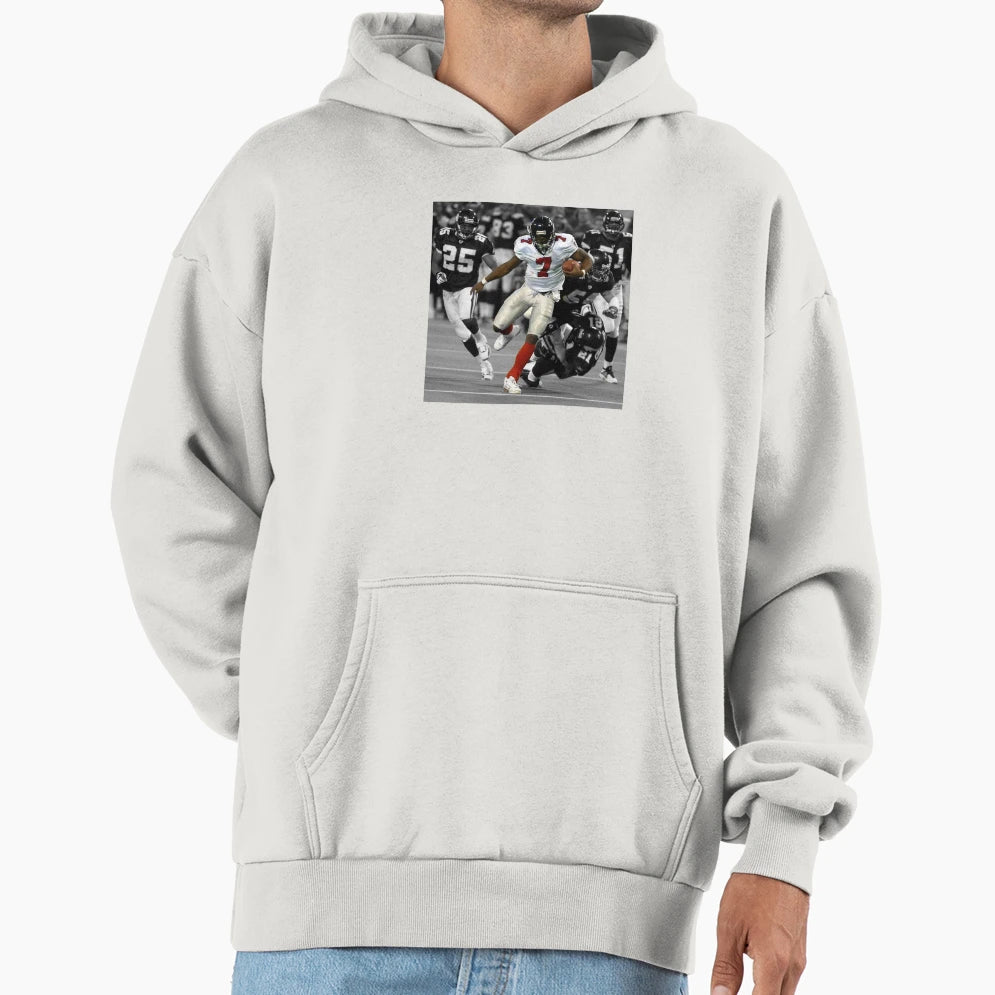 Michael Vick Run Hoodie - Custom Art Print for Adults - T-Shirt, Sweatshirt, Hoodie