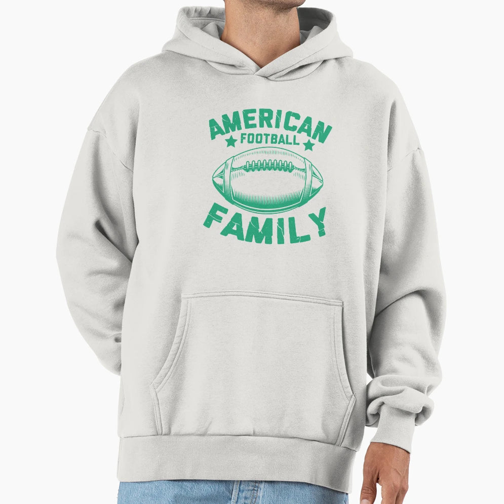 American Football Hoodie - Casual Everyday Wear for Adults - T-Shirt, Sweatshirt, Hoodie