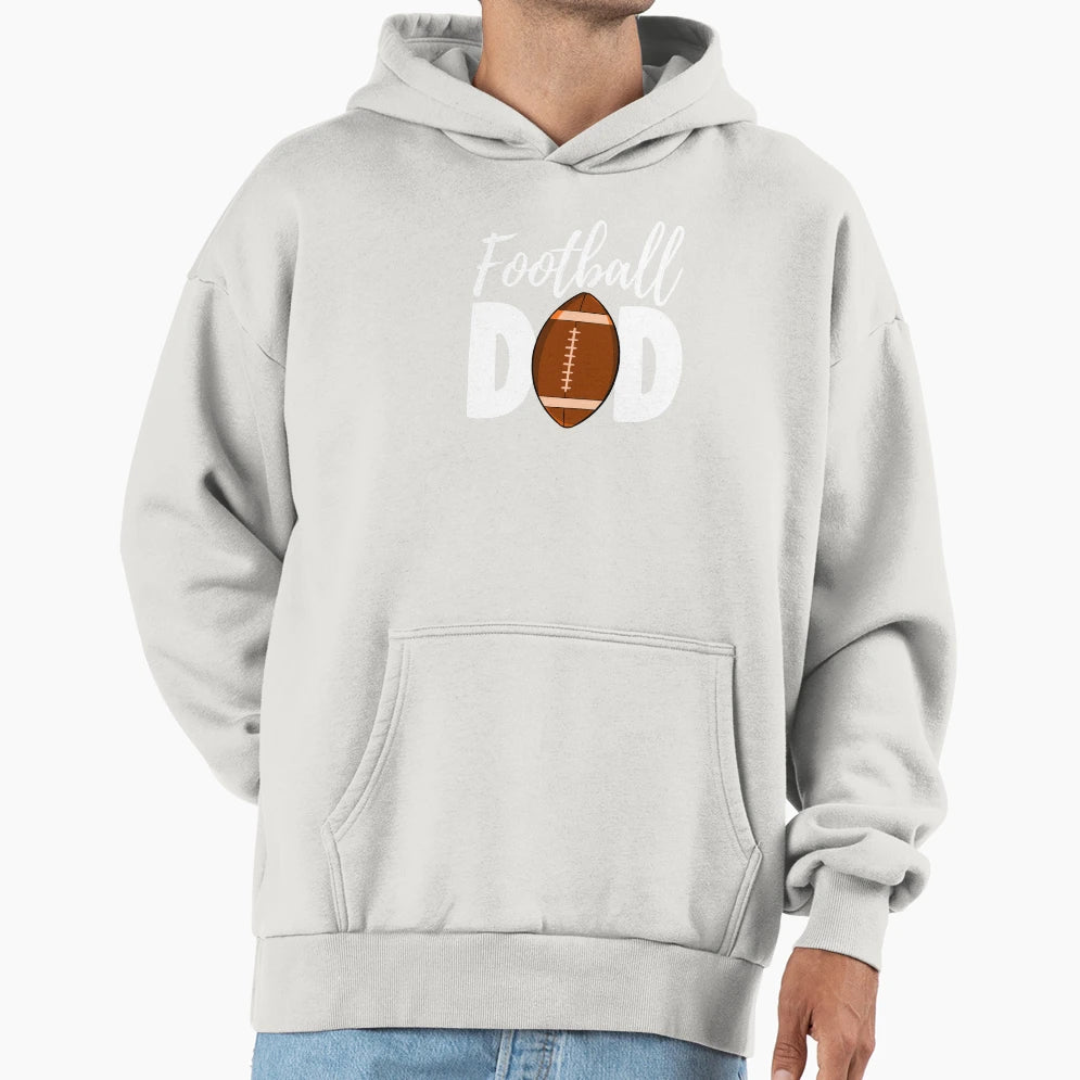 Football Dad Hoodie - Custom Art Print for Adults - T-Shirt, Sweatshirt, Hoodie