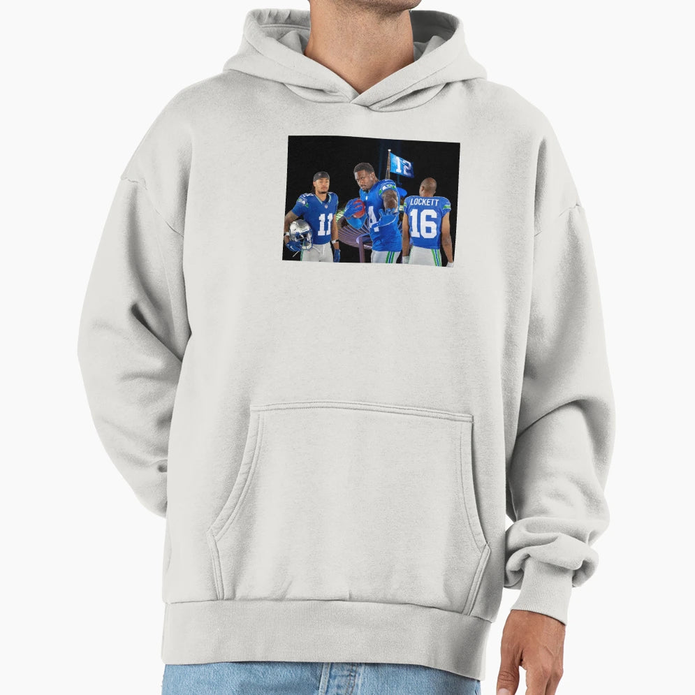 Hawks Throwbacks Hoodie - Custom Art Print for Adults - T-Shirt, Sweatshirt, Hoodie