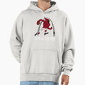 Big Red Throwback Hoodie - Minimalist Print Unisex - T-Shirt, Sweatshirt, Hoodie
