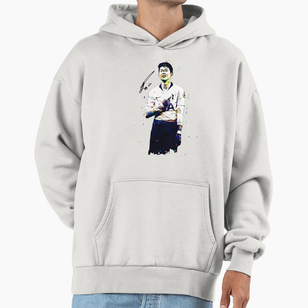 Son Heung Min Art Hoodie - Trendy Graphic for Adults - T-Shirt, Sweatshirt, Hoodie