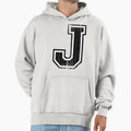 Big Varsity Letter J Hoodie - Novelty Apparel Men Women - T-Shirt, Sweatshirt, Hoodie