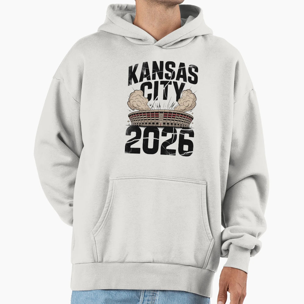 Kansas City 2026 Arrowhead Stadium T-Shirt - Custom Art Print for Adults - T-Shirt, Sweatshirt, Hoodie