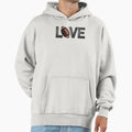 Football Love Hoodie - Minimalist Print for Adults - T-Shirt, Sweatshirt, Hoodie
