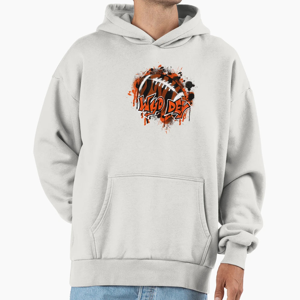 Cincinnatti Football Benglas Vibes T-Shirt - Minimalist Print Men Women - T-Shirt, Sweatshirt, Hoodie