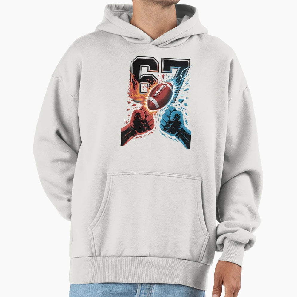 American Football 67 Six Seven Alpha Hoodie - Streetwear Style for Adults - T-Shirt, Sweatshirt, Hoodie