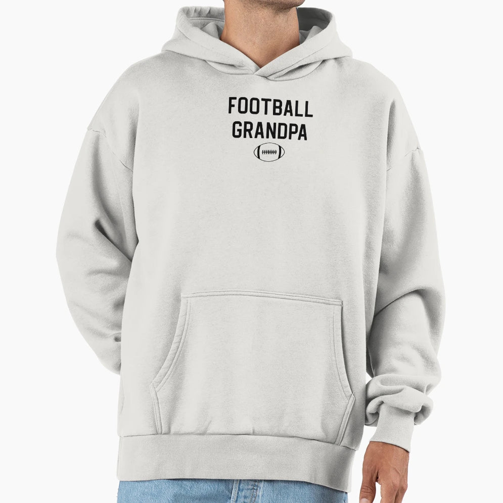 Football Grandpa Gift Football Hoodie - Aesthetic Graphic for Adults - T-Shirt, Sweatshirt, Hoodie