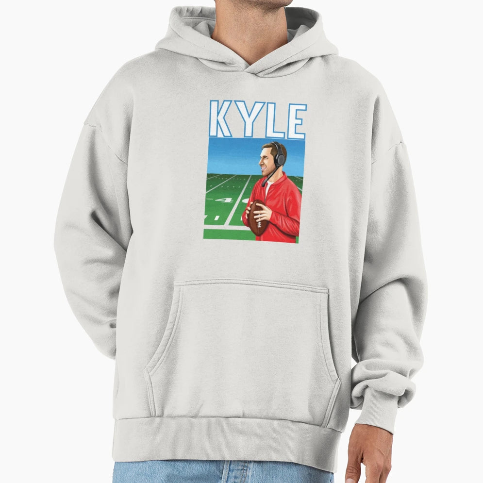 Kyle Shanahan Hoodie - Minimalist Print Unisex - T-Shirt, Sweatshirt, Hoodie