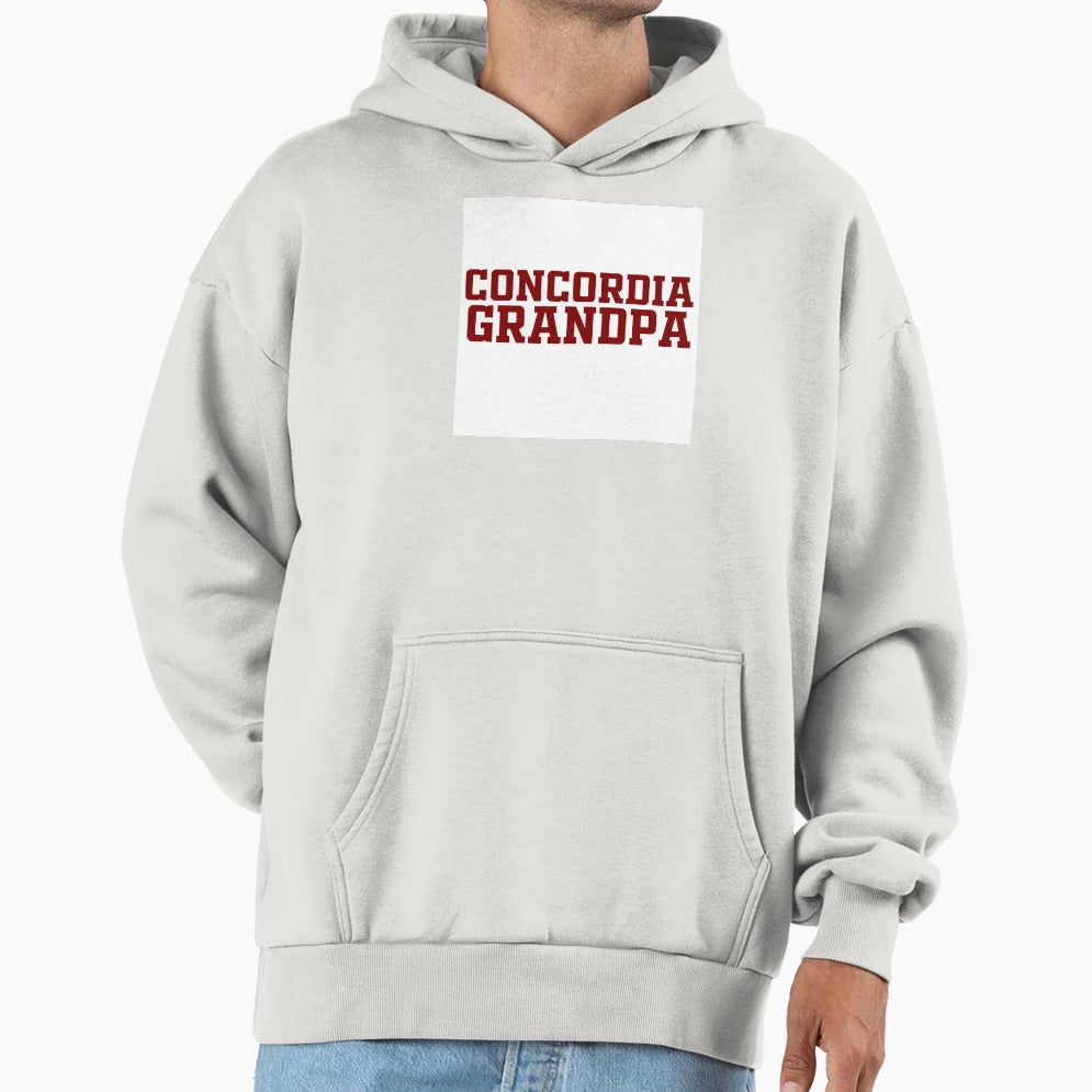 Concordia University Grandpa Hoodie - Custom Art Print for Adults - T-Shirt, Sweatshirt, Hoodie