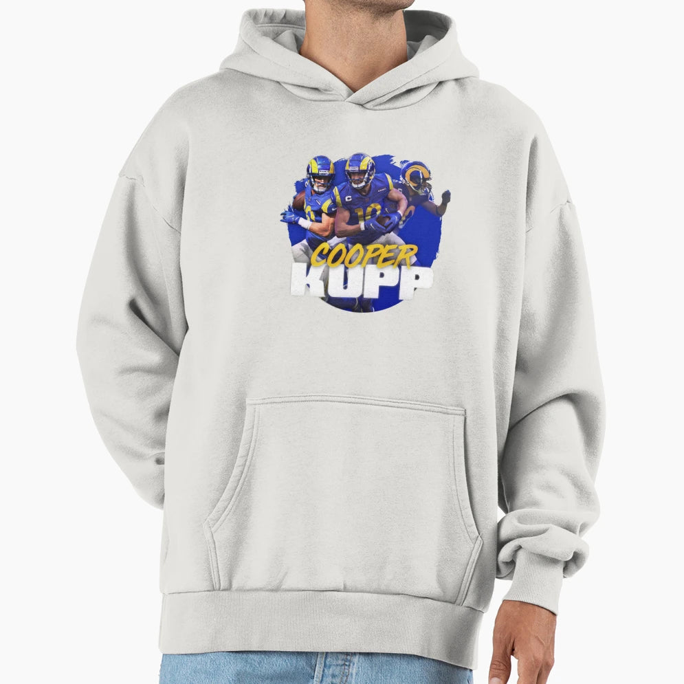 Cooper Kupp Los Angeles Rams Hoodie - Custom Art Print Unisex - T-Shirt, Sweatshirt, Hoodie