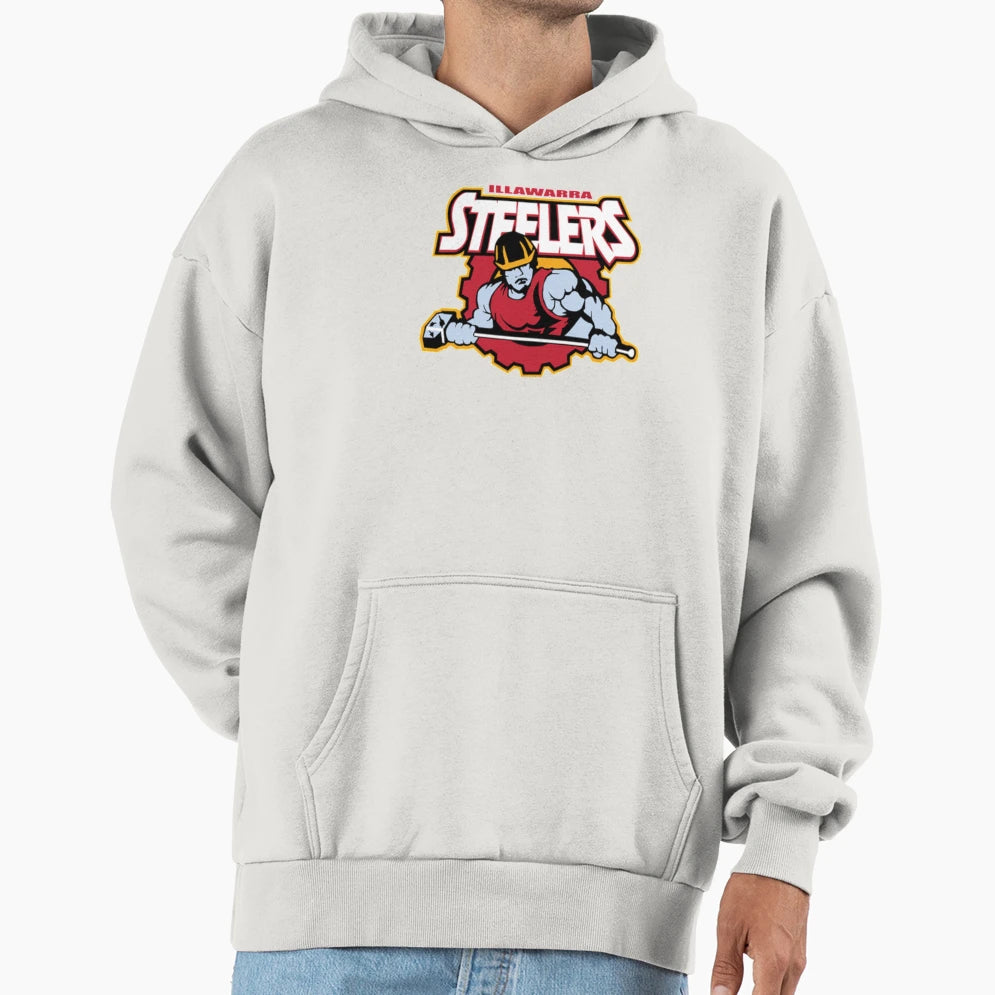 Steelers Logo Hoodie - Novelty Apparel for Adults - T-Shirt, Sweatshirt, Hoodie