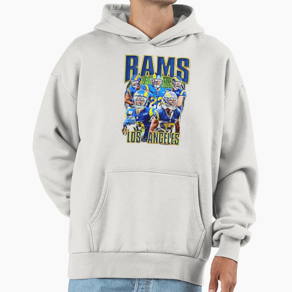Los Angeles R Hoodie - Trendy Graphic Men Women - T-Shirt, Sweatshirt, Hoodie