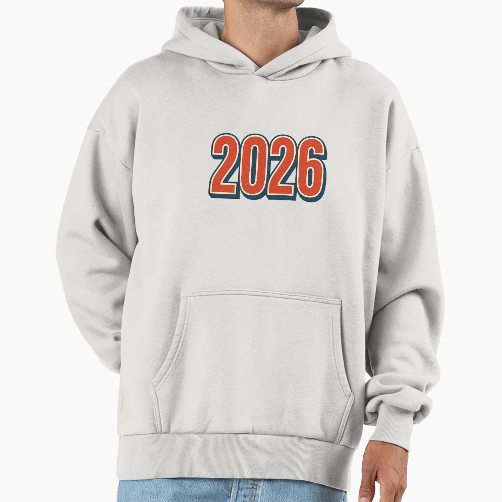 2026 Hoodie - Minimalist Print Unisex - T-Shirt, Sweatshirt, Hoodie