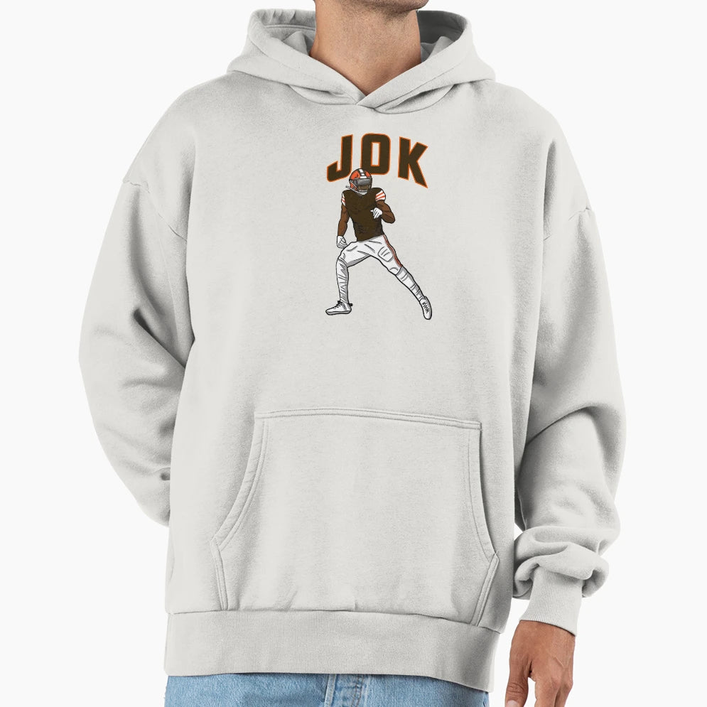 Jok Football Hoodie - Fun Novelty Design Unisex - T-Shirt, Sweatshirt, Hoodie