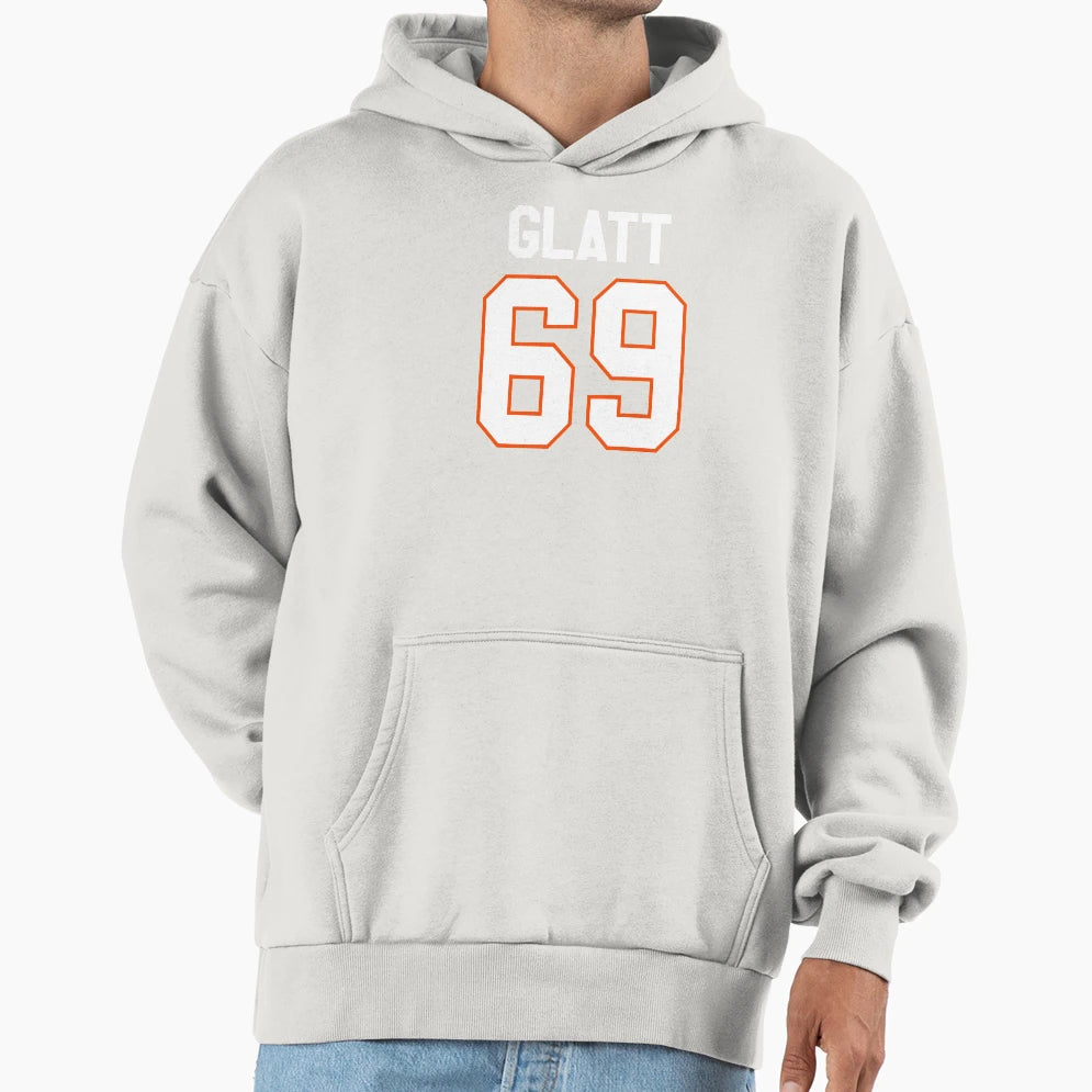 Glatt 69 Hoodie - Minimalist Print for Adults - T-Shirt, Sweatshirt, Hoodie