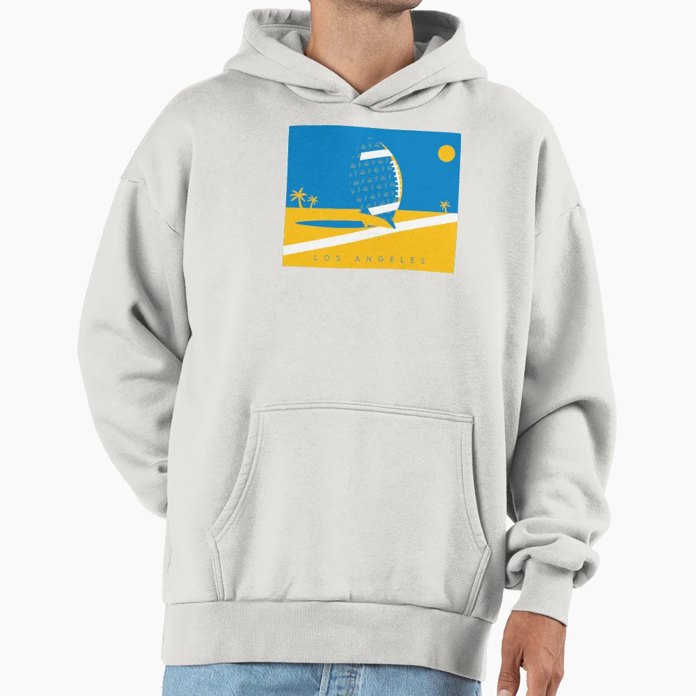 Los Angeles Football Nfl Fan Art Hoodie - Trendy Graphic Unisex - T-Shirt, Sweatshirt, Hoodie
