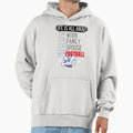 Life Is All About Football Hoodie - Minimalist Print Men Women - T-Shirt, Sweatshirt, Hoodie