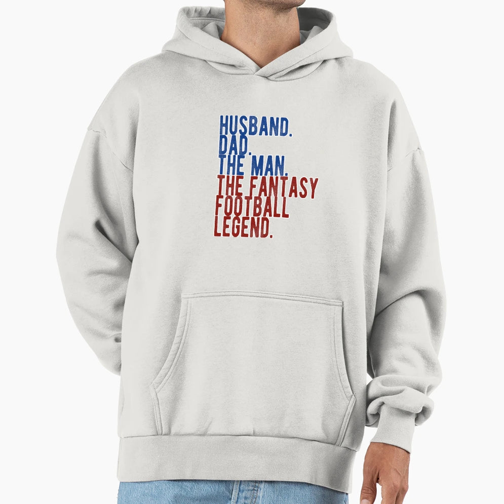 Fun Husband Dad Fantasy Hoodie - Casual Everyday Wear for Adults - T-Shirt, Sweatshirt, Hoodie