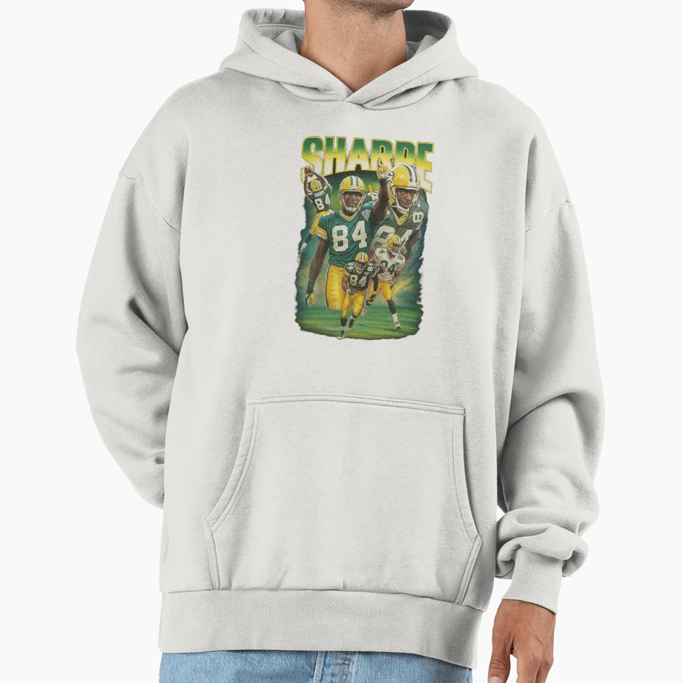 Sterling Sharpe 84 Green Bay Football Hoodie - Graphic Print for Adults - T-Shirt, Sweatshirt, Hoodie