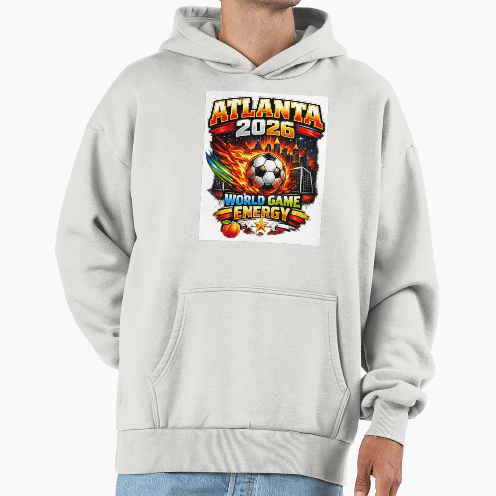 World Soccer Showdown Global Flags Fan Hoodie - Minimalist Print Men Women - T-Shirt, Sweatshirt, Hoodie