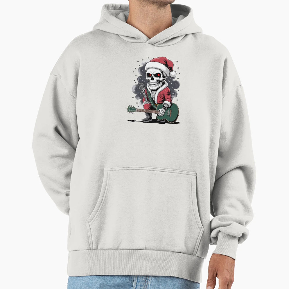 Skull Santas Favorite Human Merry Squad T-Shirt - Trendy Graphic Unisex - T-Shirt, Sweatshirt, Hoodie