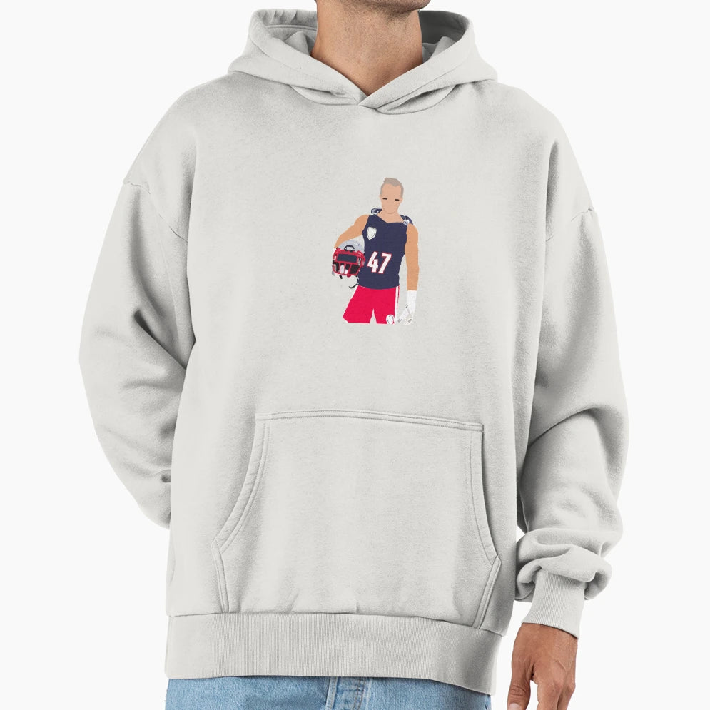 Jj All American Hoodie - Aesthetic Graphic Unisex - T-Shirt, Sweatshirt, Hoodie