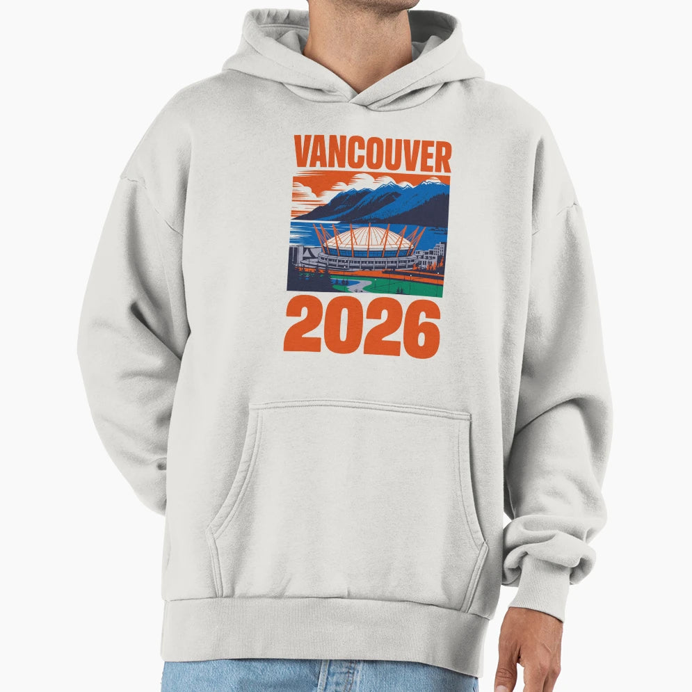Toronto 2026 Skyline V9 T-Shirt - Fun Novelty Design for Adults - T-Shirt, Sweatshirt, Hoodie