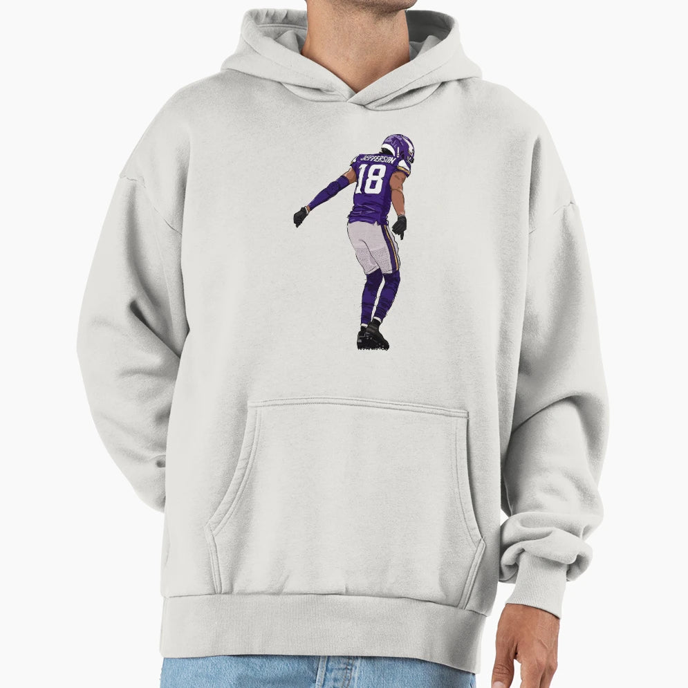 JJ Griddy Sketch Hoodie - Casual Everyday Wear Men Women - T-Shirt, Sweatshirt, Hoodie