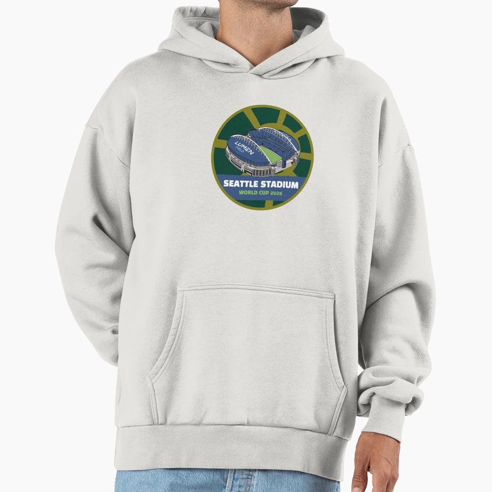 Seattle World Cup 2026 Stadium Hoodie - Minimalist Print Unisex - T-Shirt, Sweatshirt, Hoodie