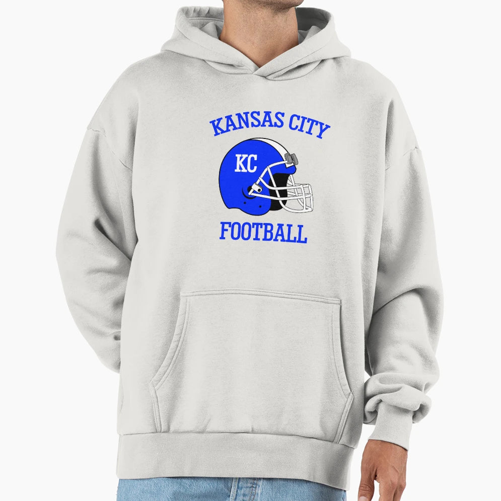 Kansas City Football And T-Shirt - Minimalist Print for Adults - T-Shirt, Sweatshirt, Hoodie