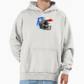Houston Texas Football Helmet Hoodie - Novelty Apparel Unisex - T-Shirt, Sweatshirt, Hoodie